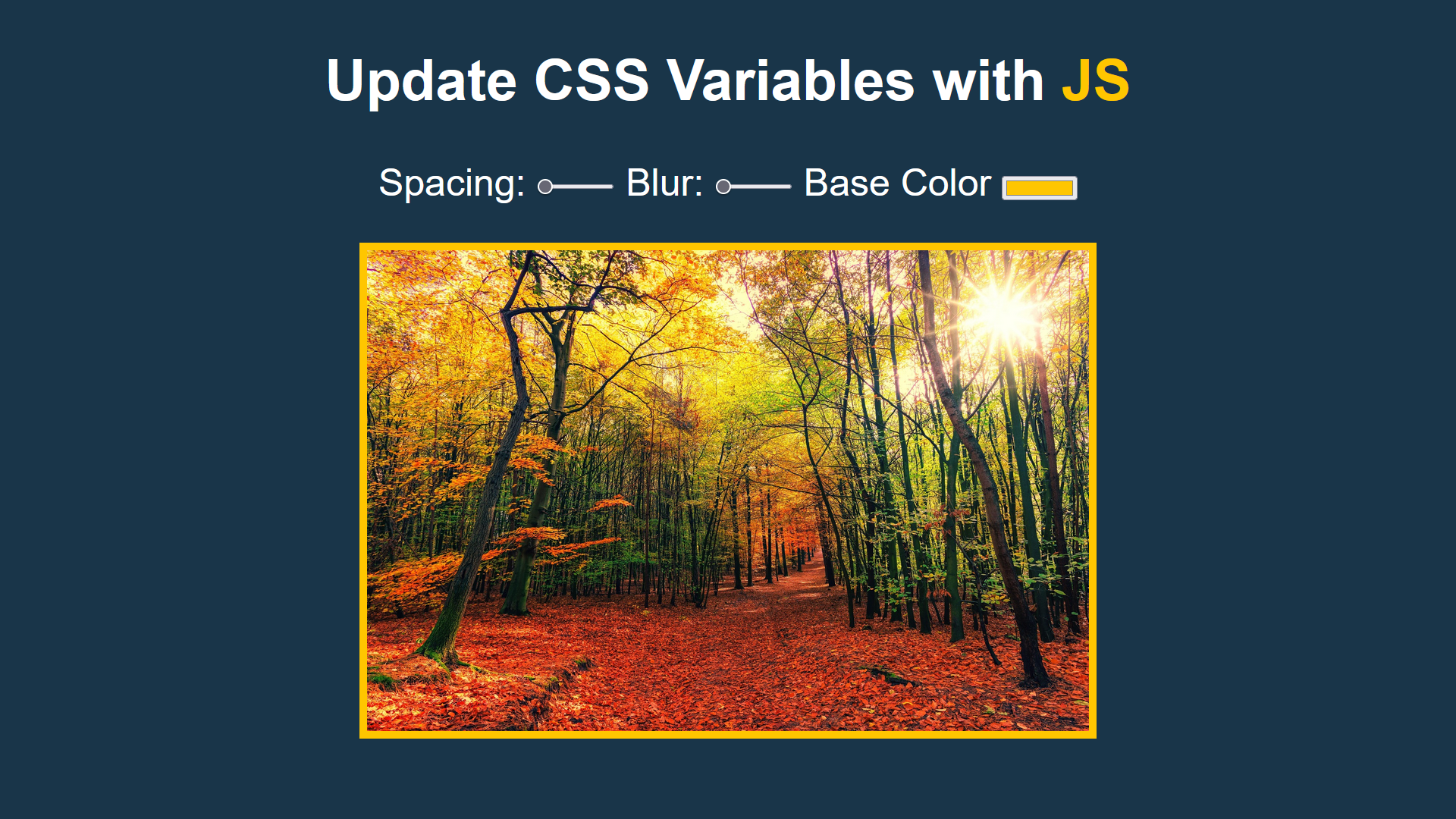 Day 3 CSS Variables preview